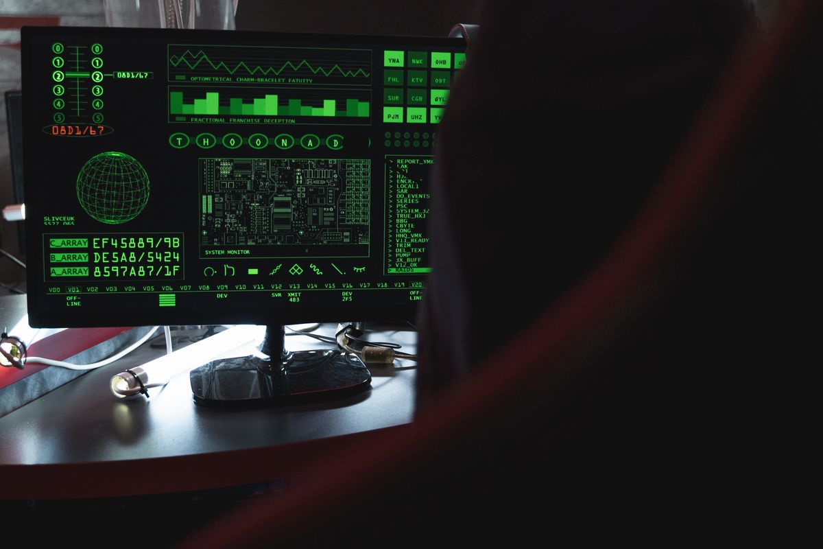 Operator at a live testing console